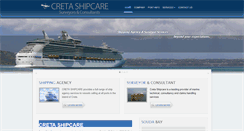 Desktop Screenshot of cretashipcare.com